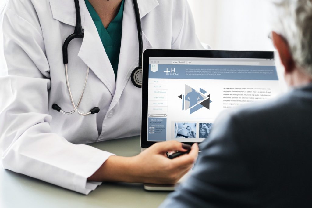 medical website design